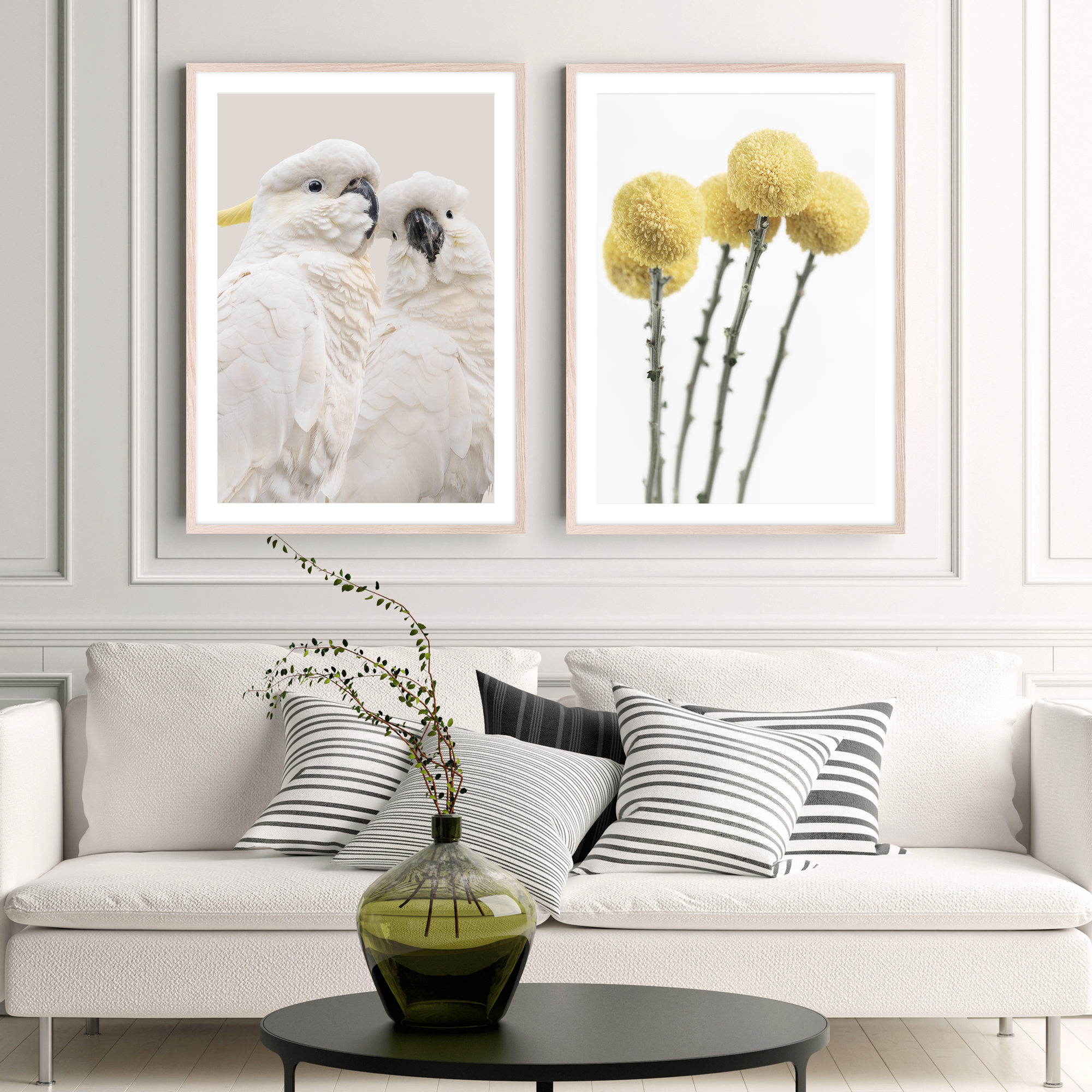 YELLOW POM POM